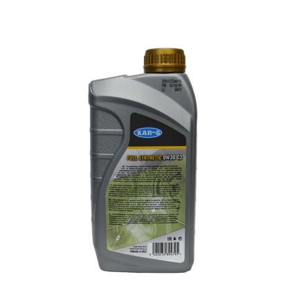 KAR-S Motorolie Full Synthetic 0W30 C3 - 1 Liter