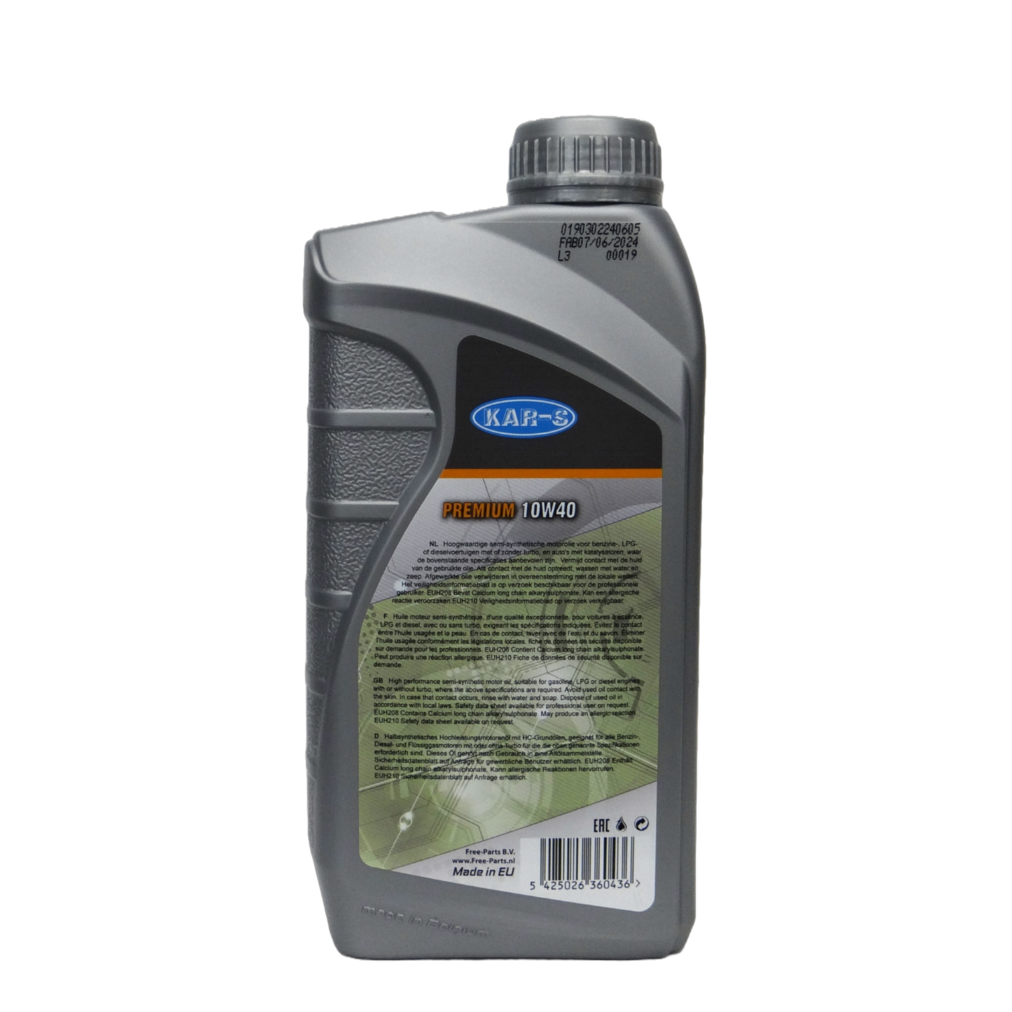 KAR-S Motorolie Premium 10W40 - 1 Liter