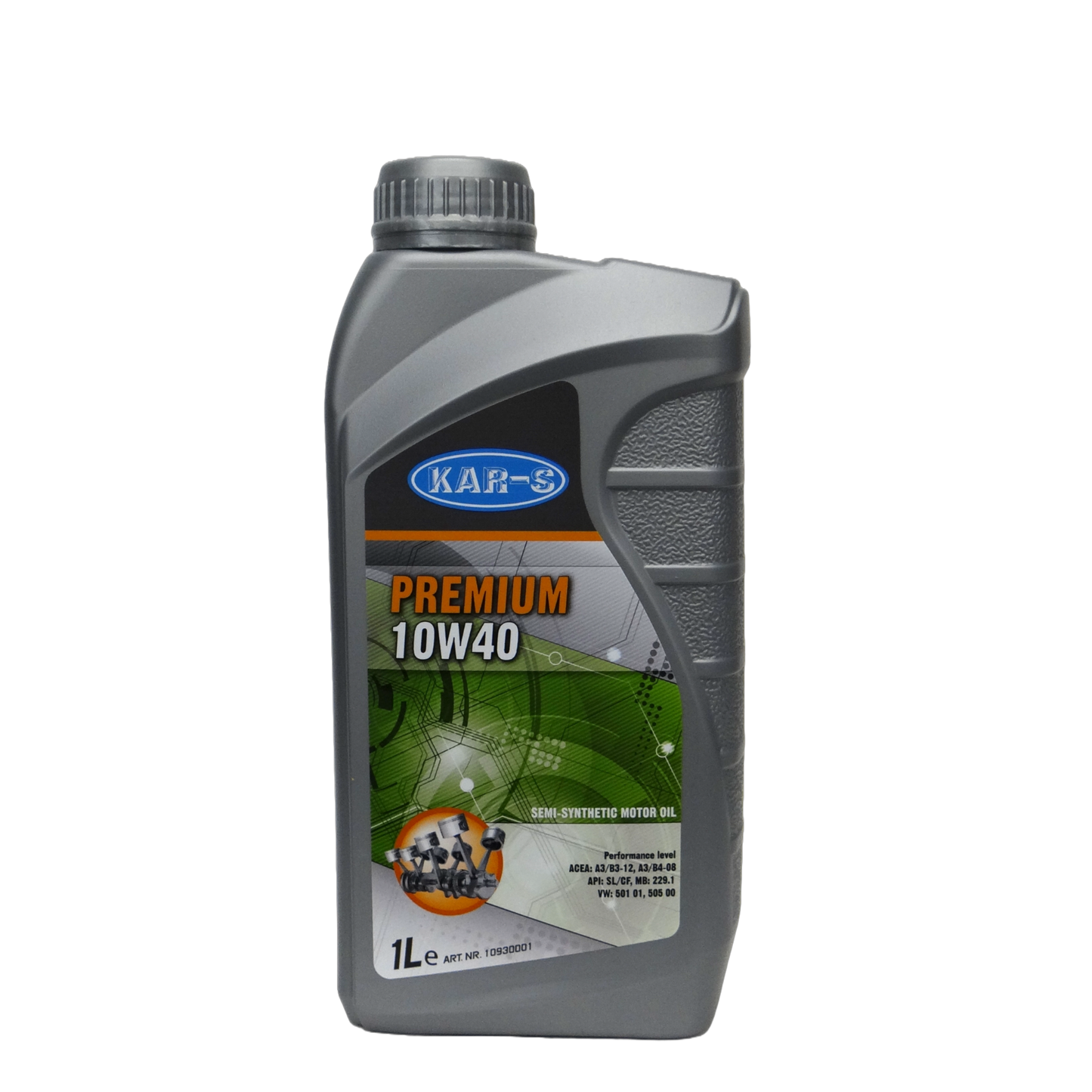 KAR-S Motorolie Premium 10W40 - 1 Liter