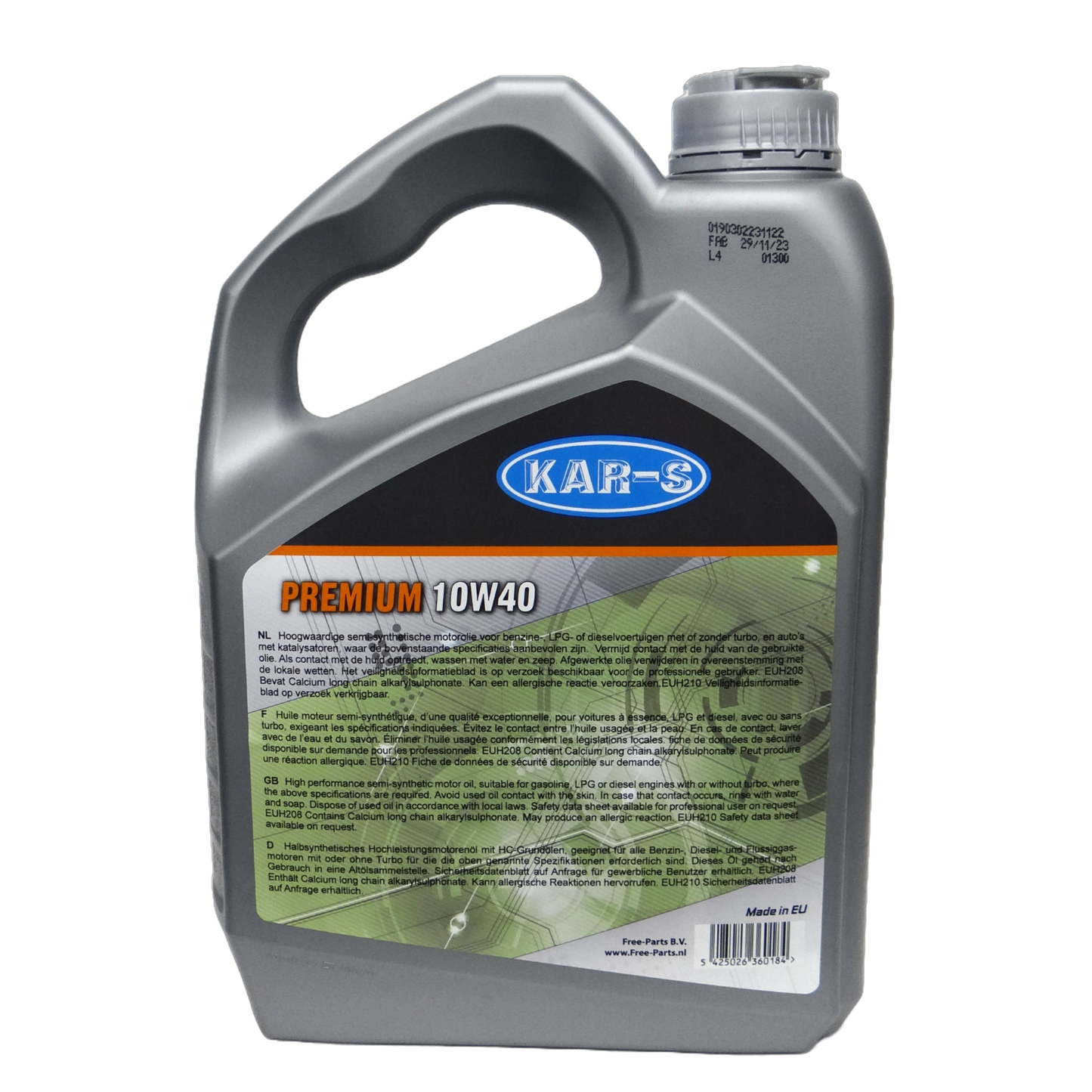 KAR-S Motorolie Premium 10W40 - 5 Liter