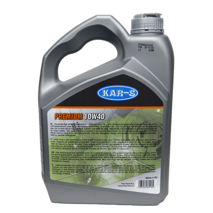 KAR-S Motorolie Premium 10W40 - 5 Liter