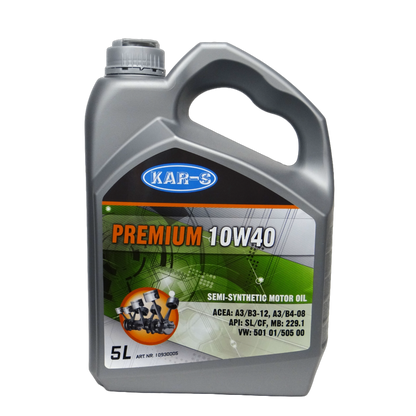 KAR-S Motorolie Premium 10W40 - 5 Liter
