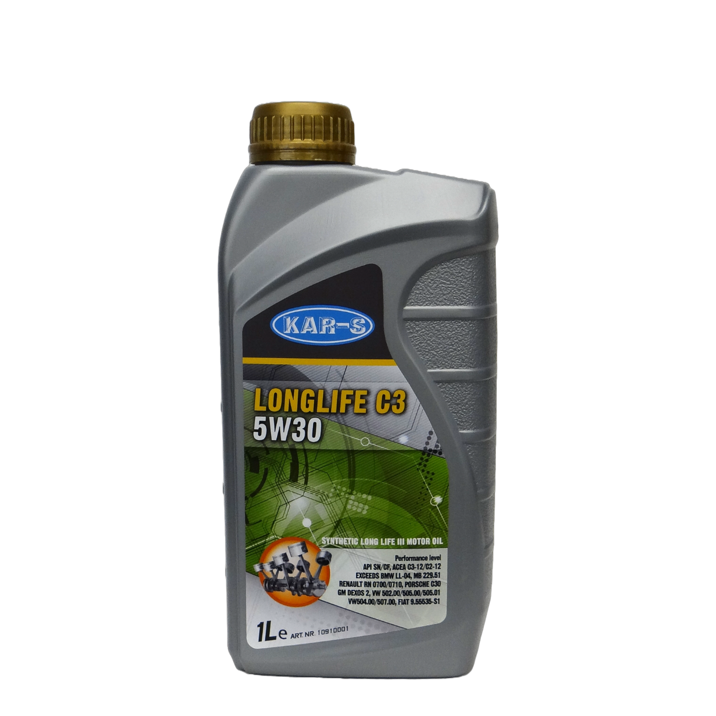 KAR-S Motorolie LongLife C3 5W30 - 1 Liter
