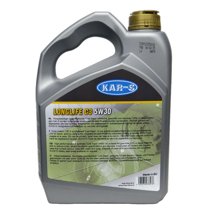 KAR-S Motorolie LongLife C3 5W30 - 5 Liter