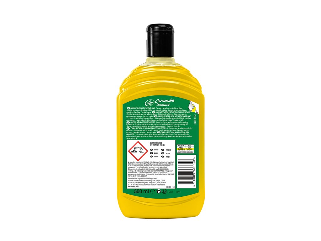 Turtle Wax Carnauba Wash & Wax - 500ml