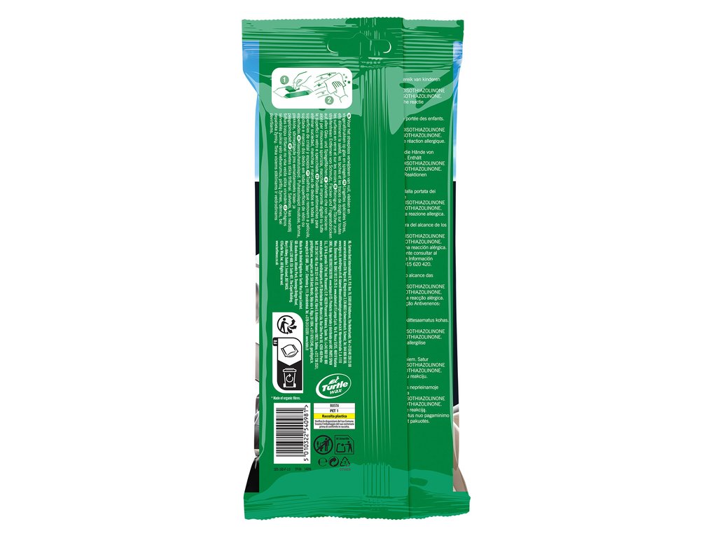 Turtle Wax Clear Vue Glasreinigingsdoekjes - 24 stuks