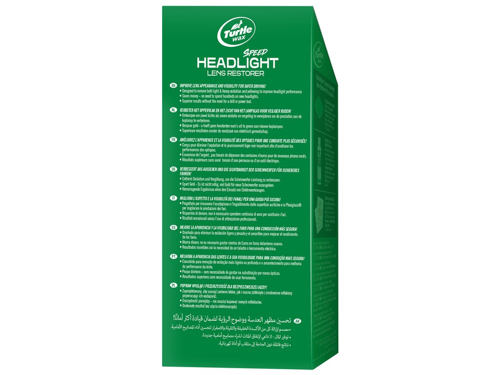 Turtle Wax Speed Headlight Kit
