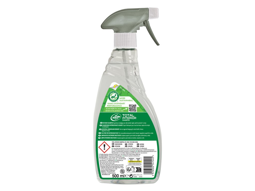 Turtle Wax Totaal Interieur Shampoo - 500ml