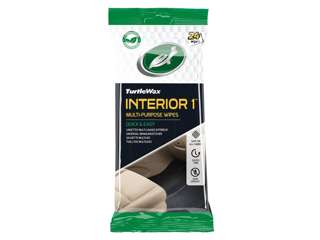 Turtle Wax Interieurreiniger doekjes - 24 stuks