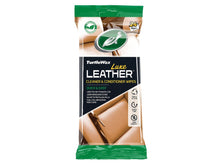 Turtle Wax Luxe Leather Cleaner & Conditioner doekjes - 24 stuks